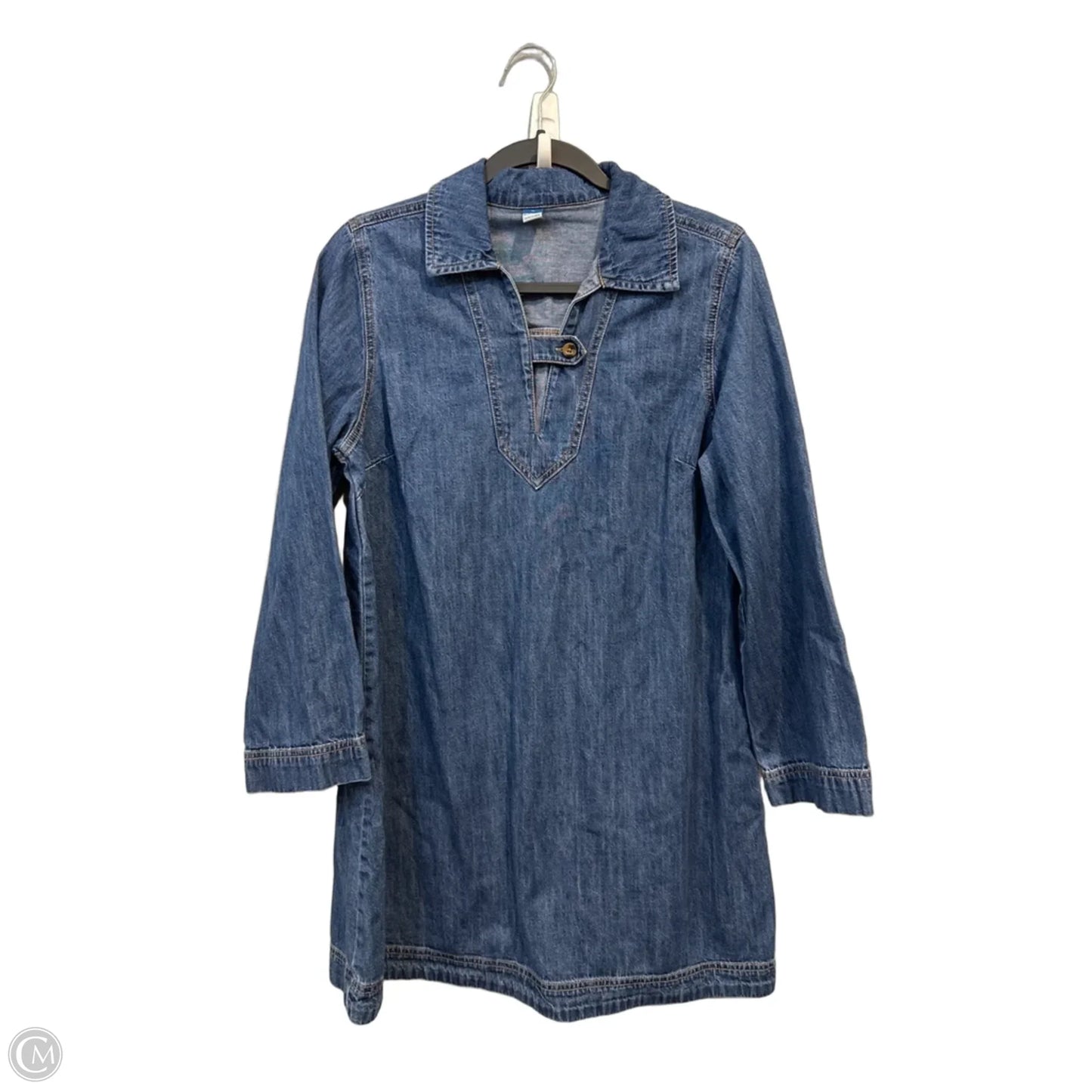 Dress Casual Short By Old Navy In Blue Denim, Size: M
