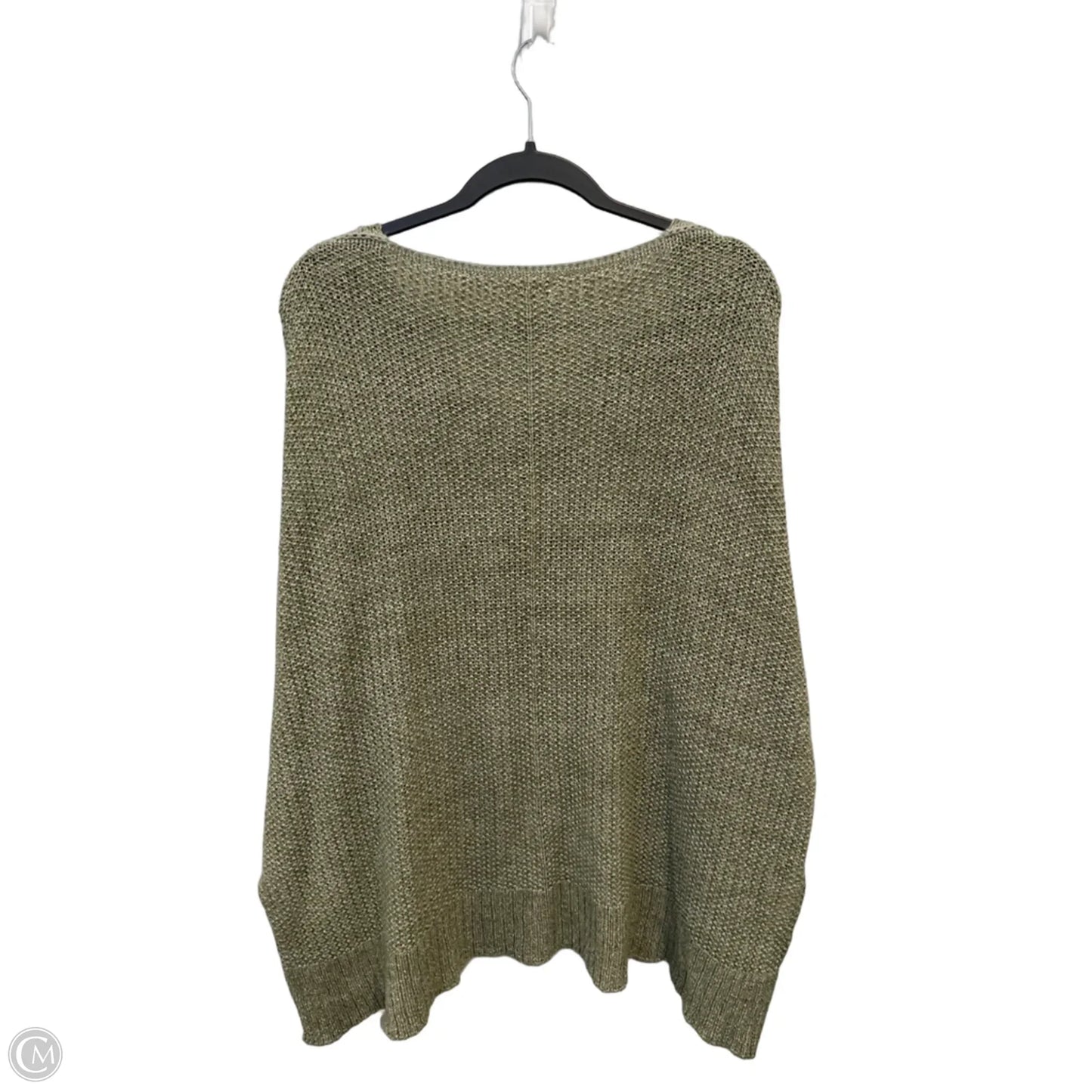 Sweater Short Sleeve By Easel In Green, Size: Xl