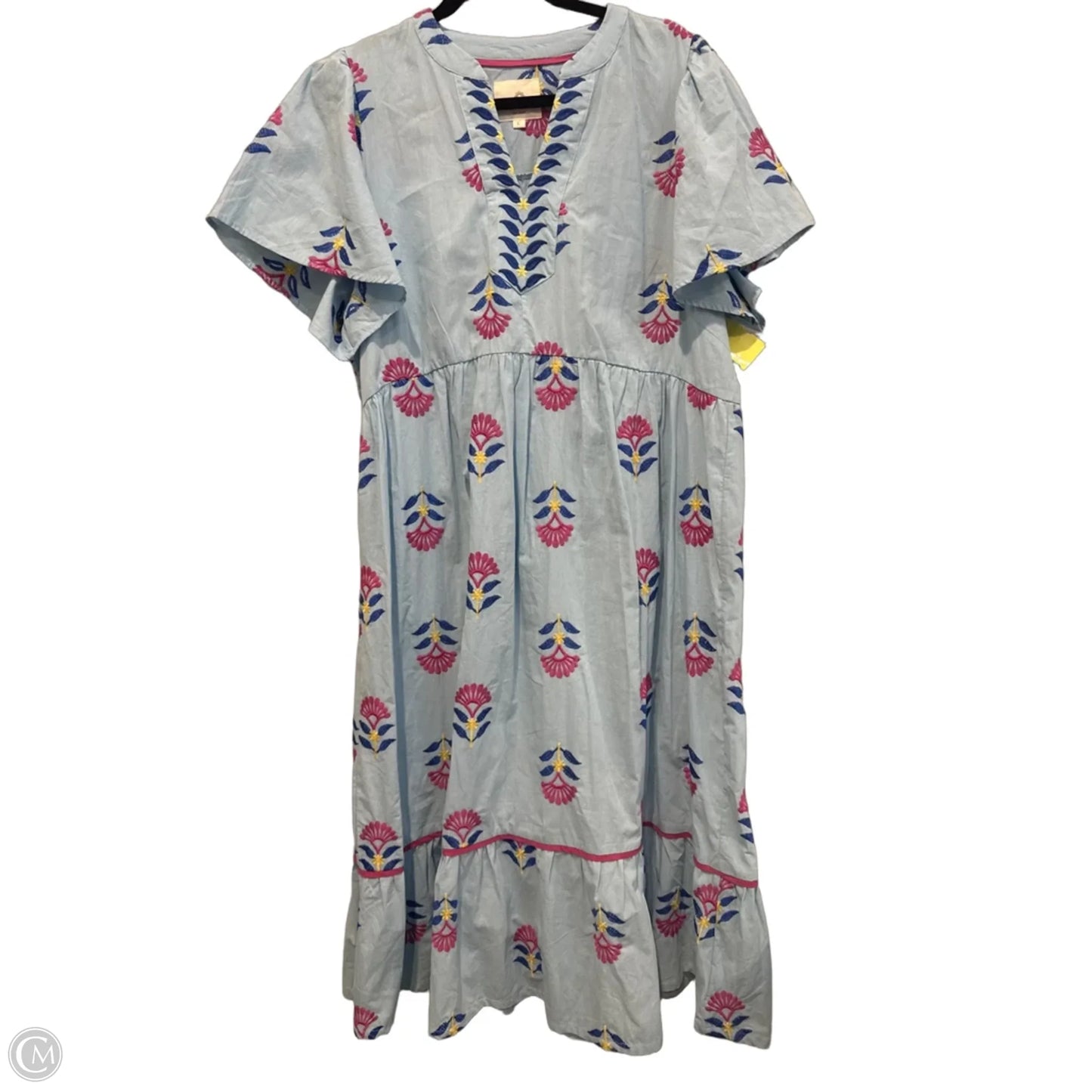 Dress Casual Maxi By Umgee In Floral Print, Size: L