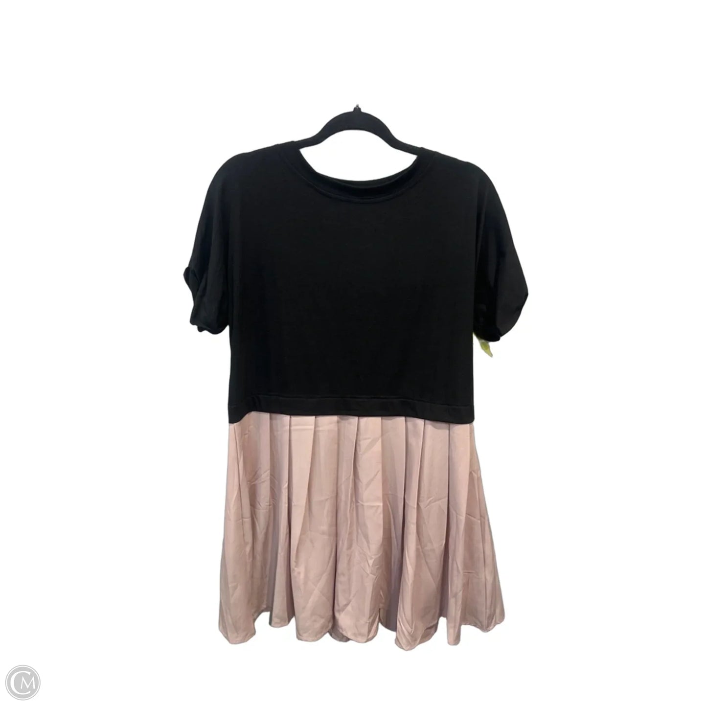 Dress Casual Short By Clothes Mentor In Black & Pink, Size: M