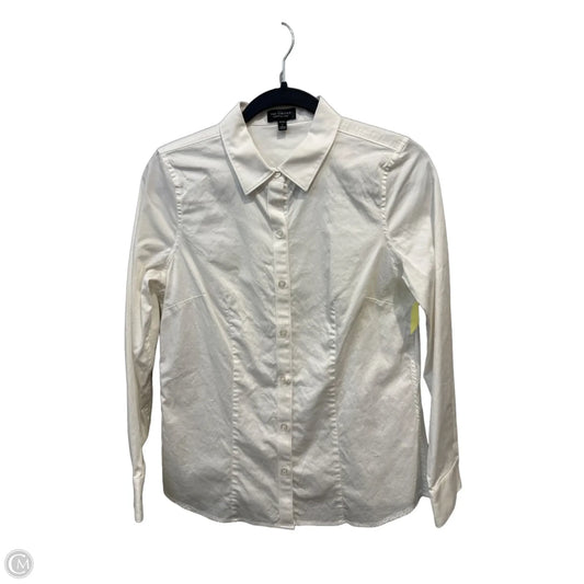 Top Long Sleeve By Limited In White, Size: Lp