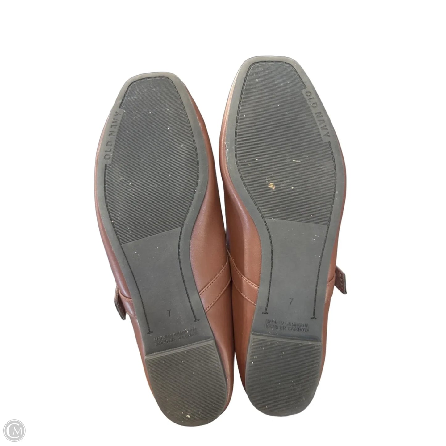 Shoes Flats By Old Navy In Brown, Size: 7