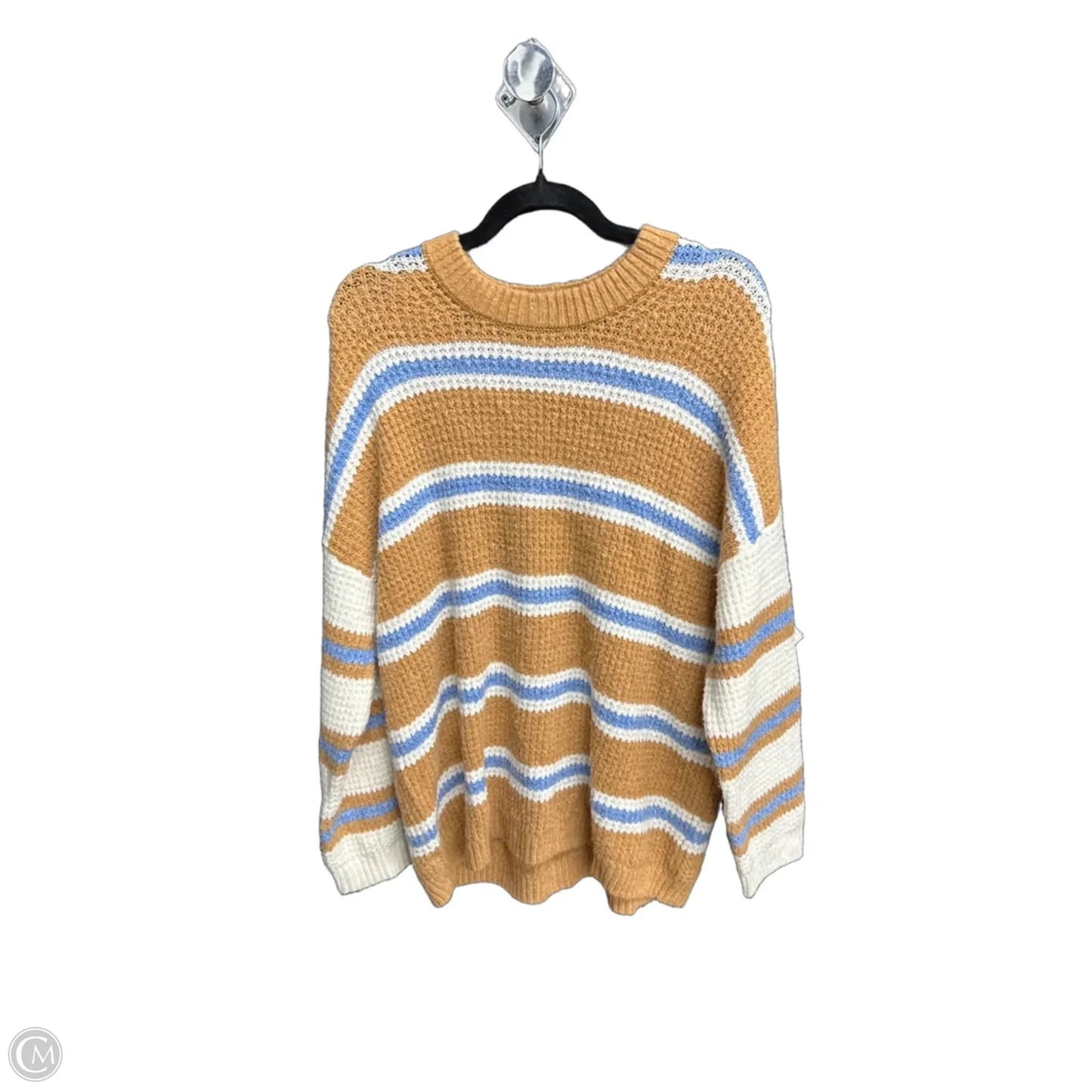Sweater By American Eagle In Striped Pattern, Size: M
