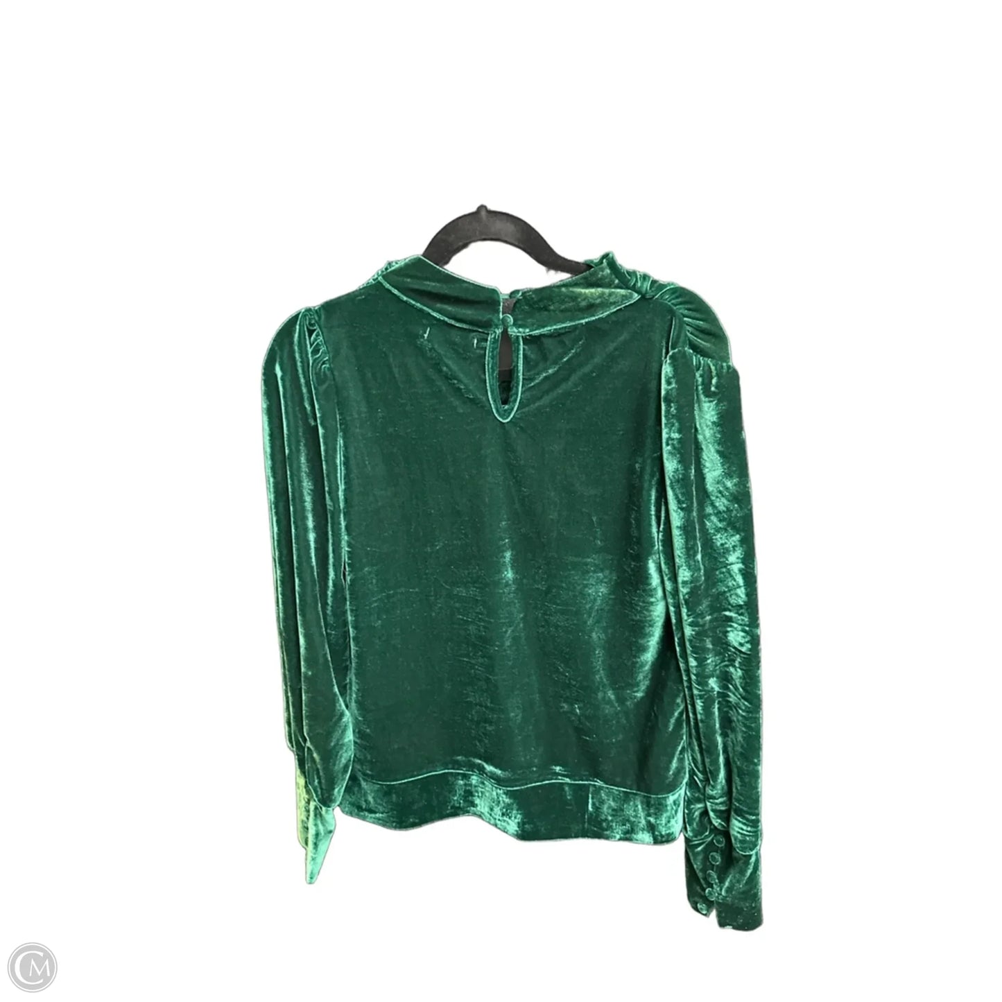 Top Long Sleeve By Clothes Mentor In Green, Size: S
