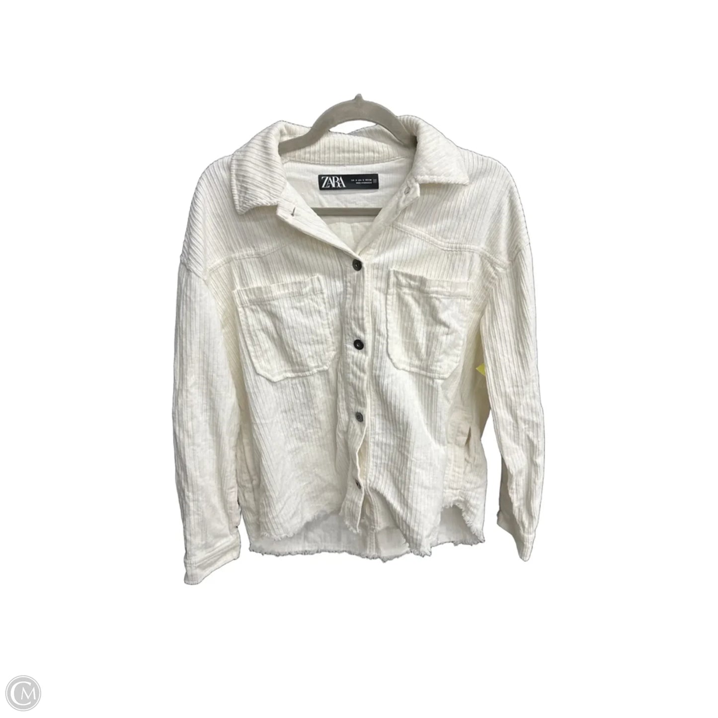 Jacket Other By Zara In White, Size: S