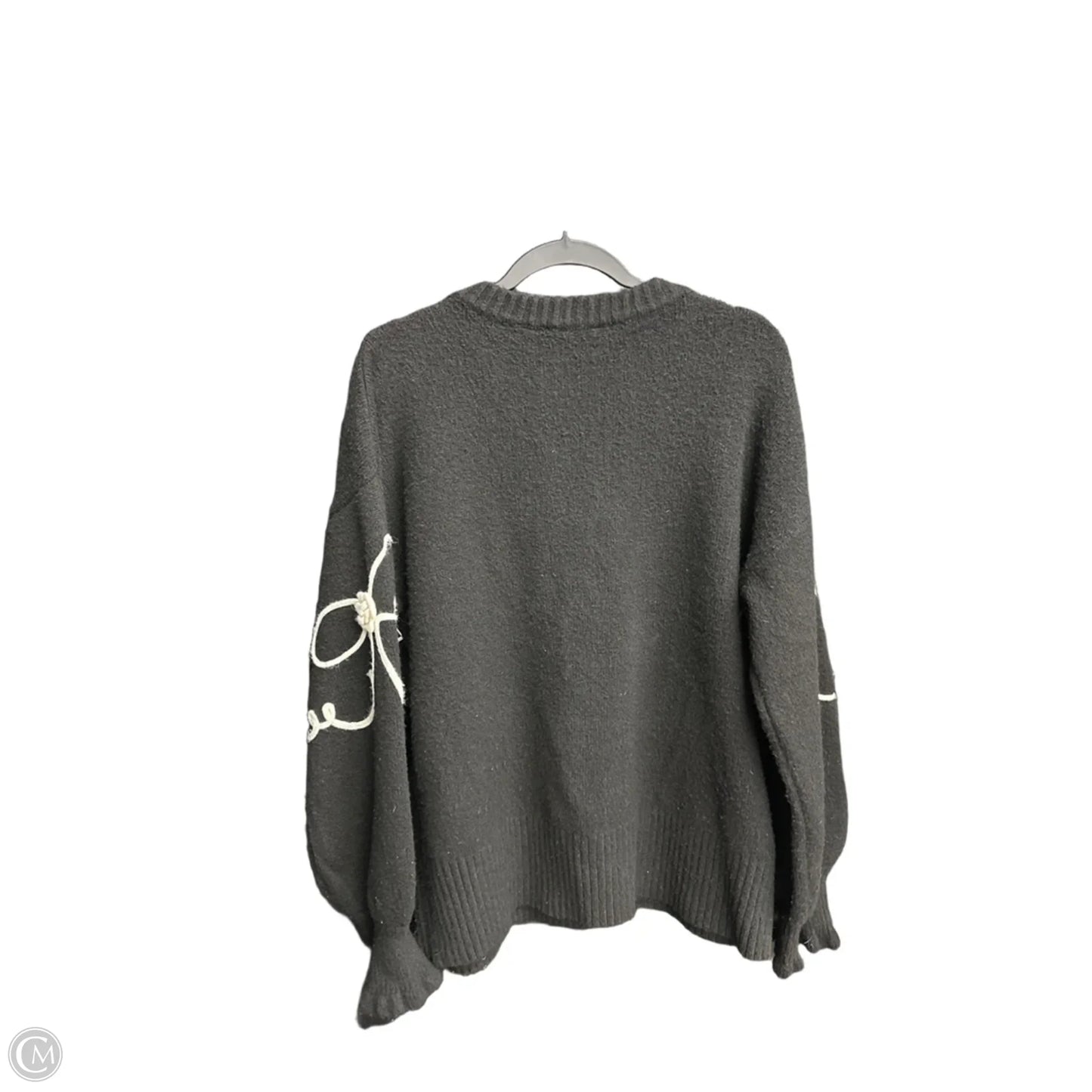 Sweater By Entro In Black & White, Size: L