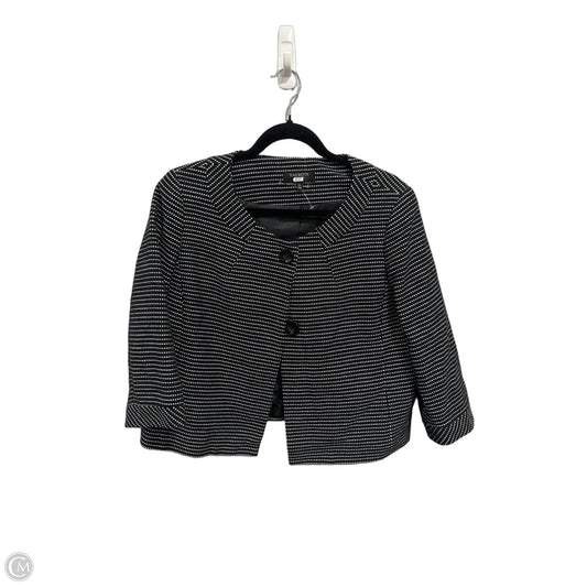 Jacket Other By Talbots In Black & White, Size: 14p
