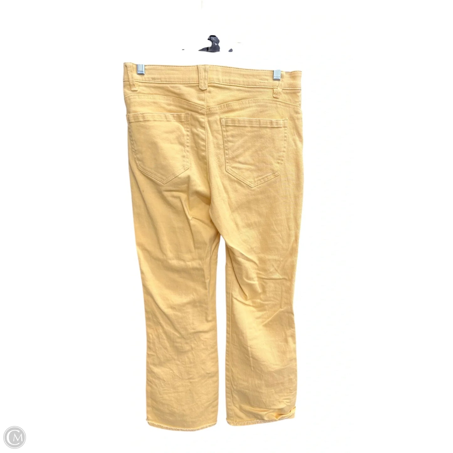 Jeans Straight By Democracy In Yellow, Size: 6