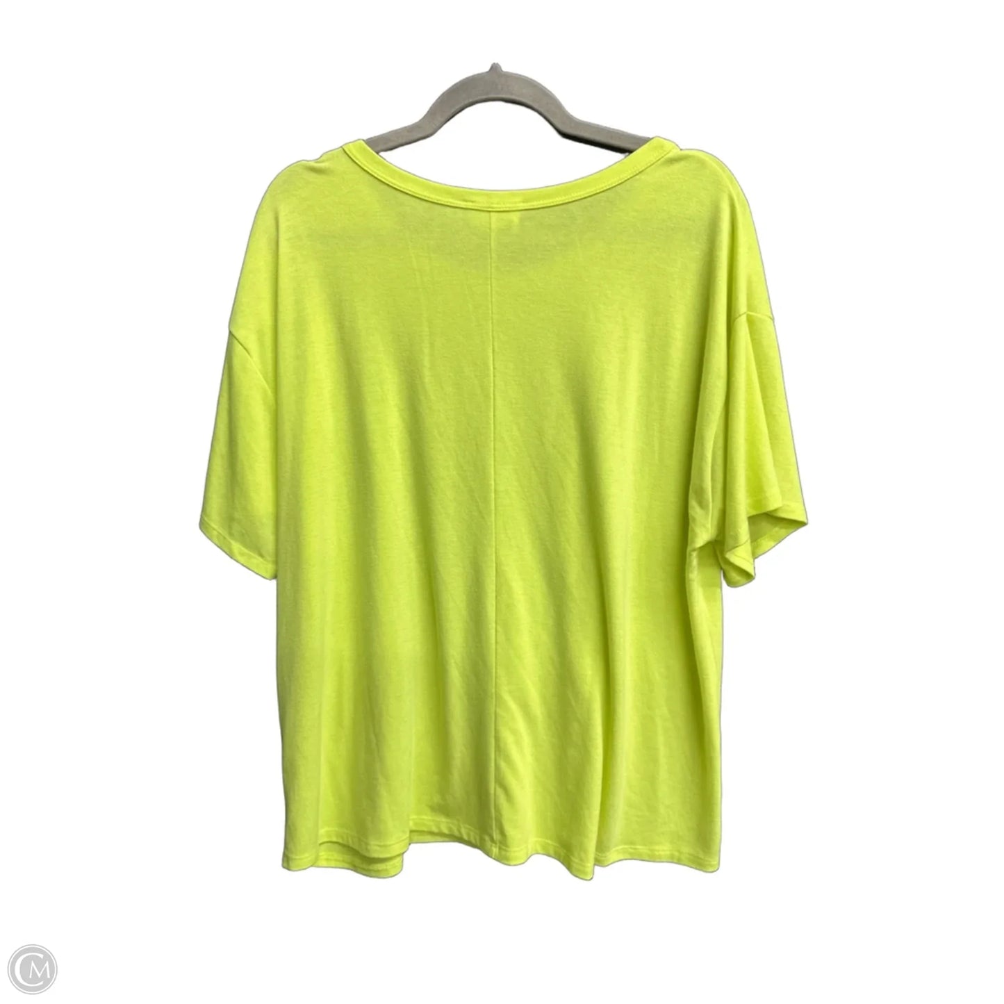 Top Short Sleeve By Andree By Unit In Green, Size: Xl