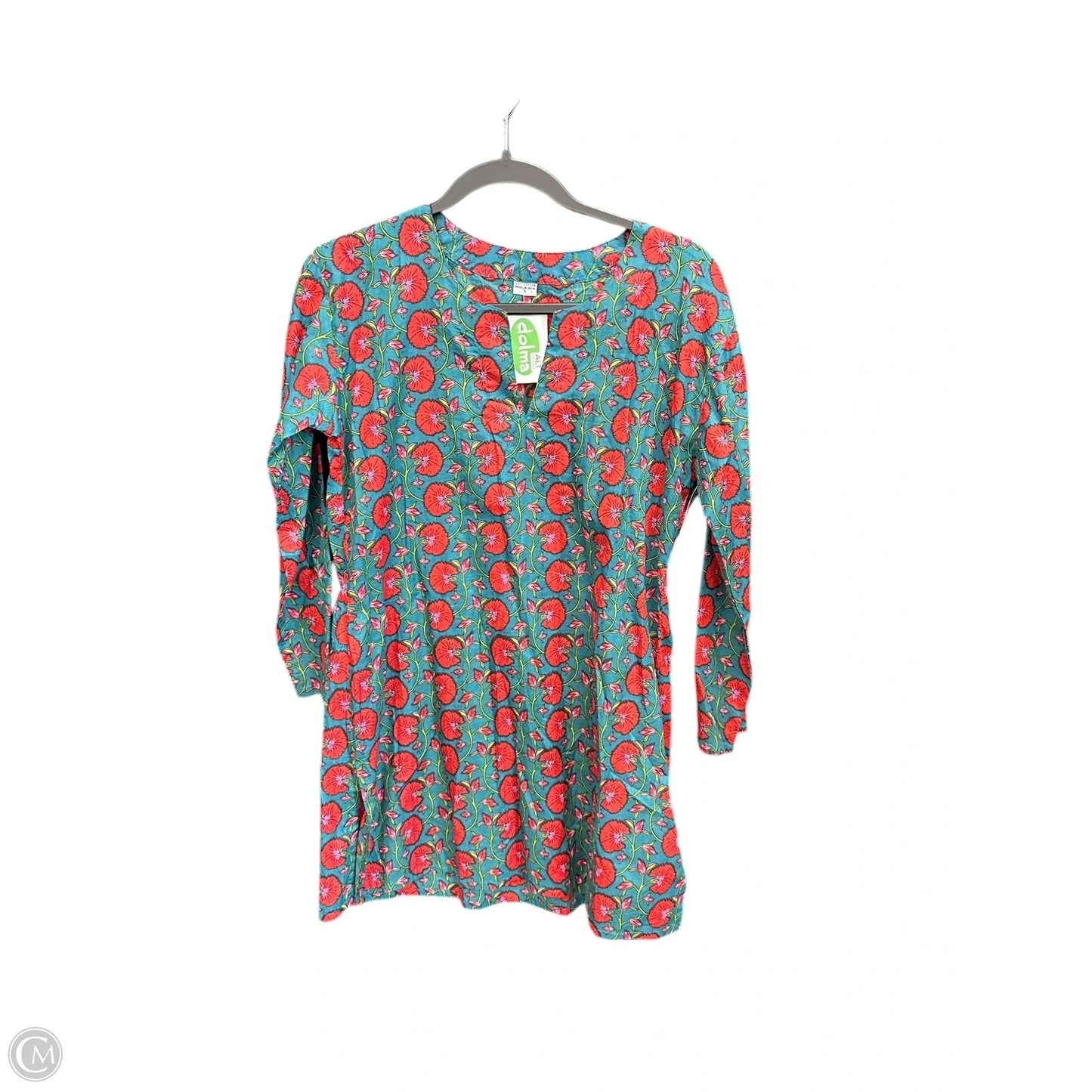 Top Long Sleeve By Clothes Mentor In Floral Print, Size: S