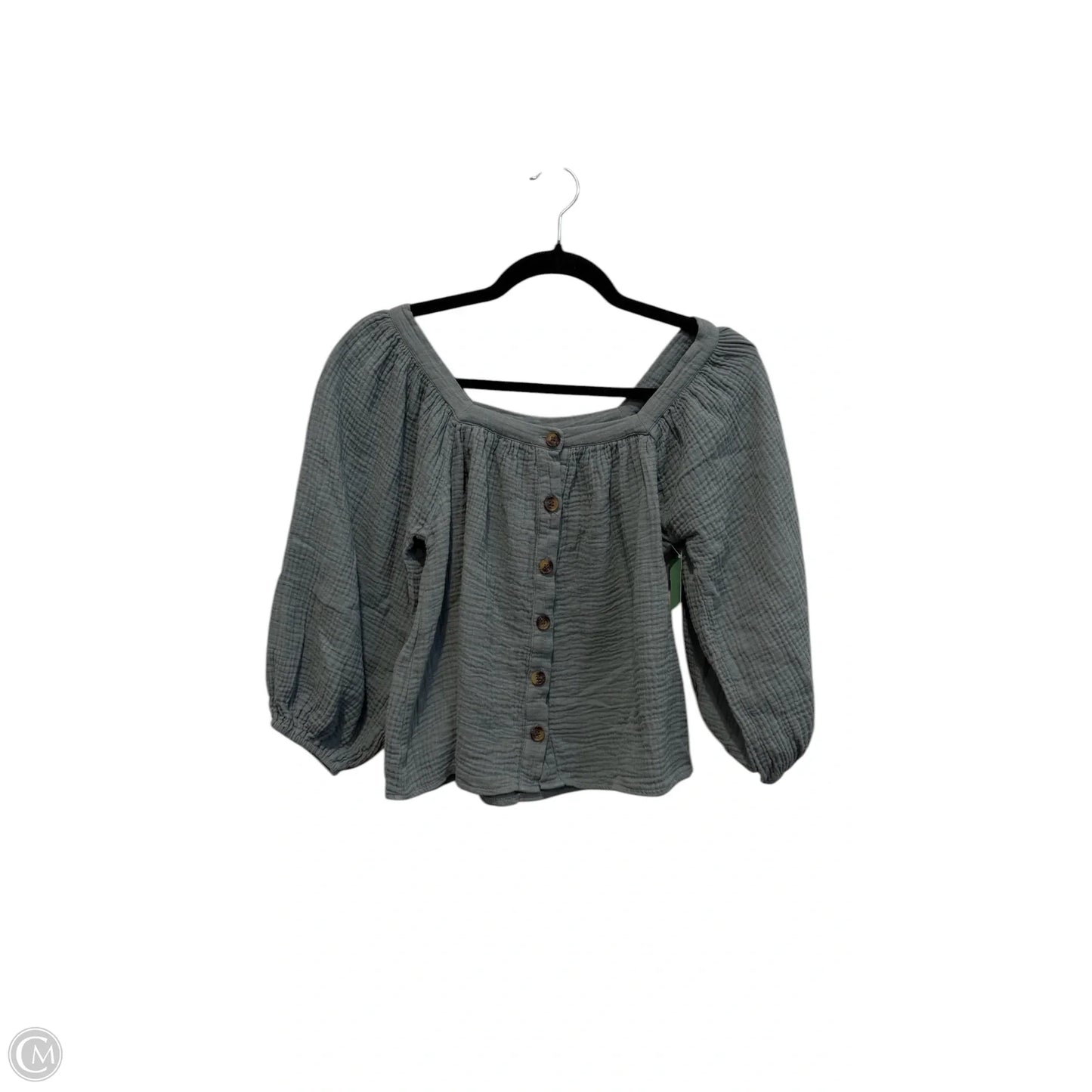 Top Short Sleeve By Clothes Mentor In Green, Size: S