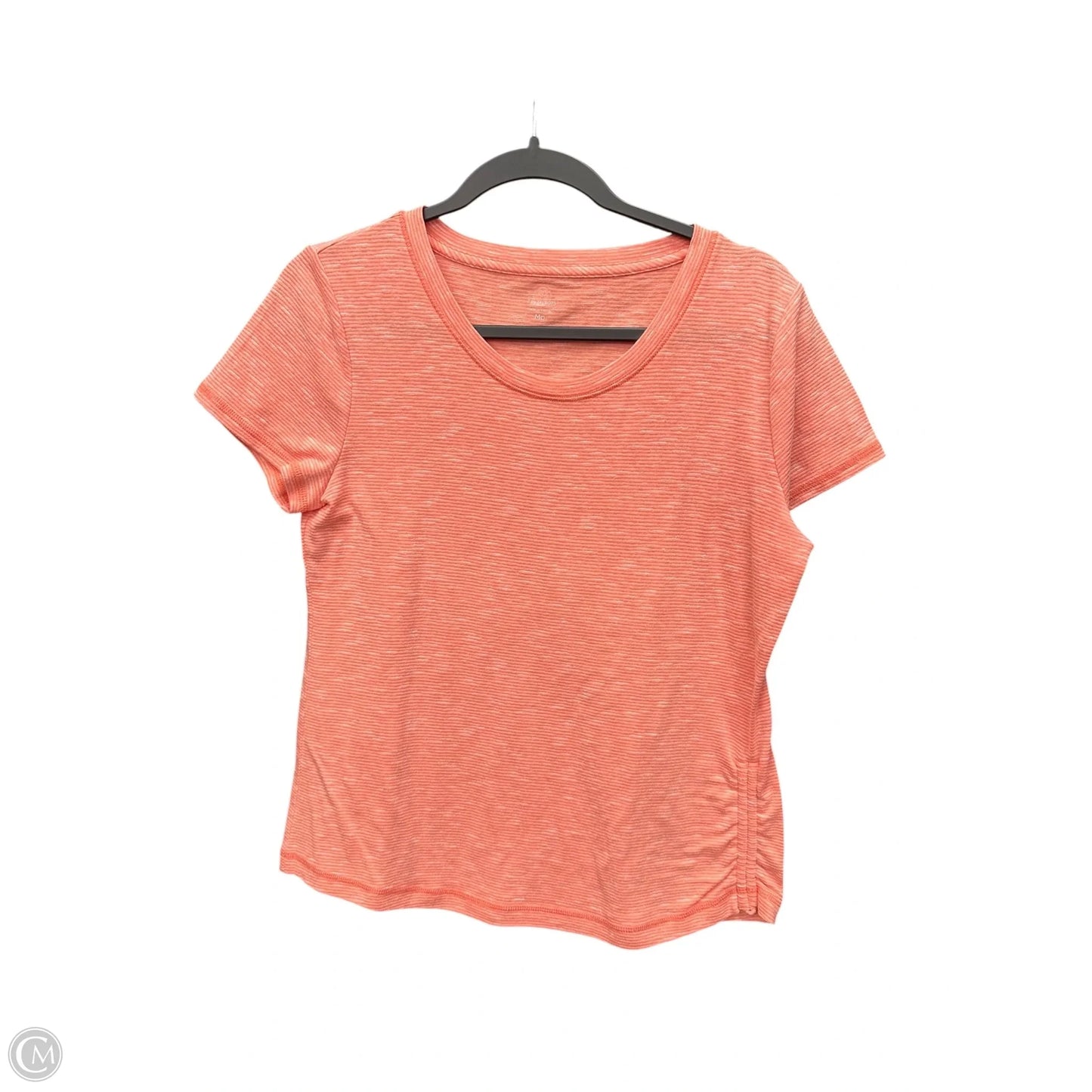 Top Short Sleeve By Talbots In Orange, Size: Mp
