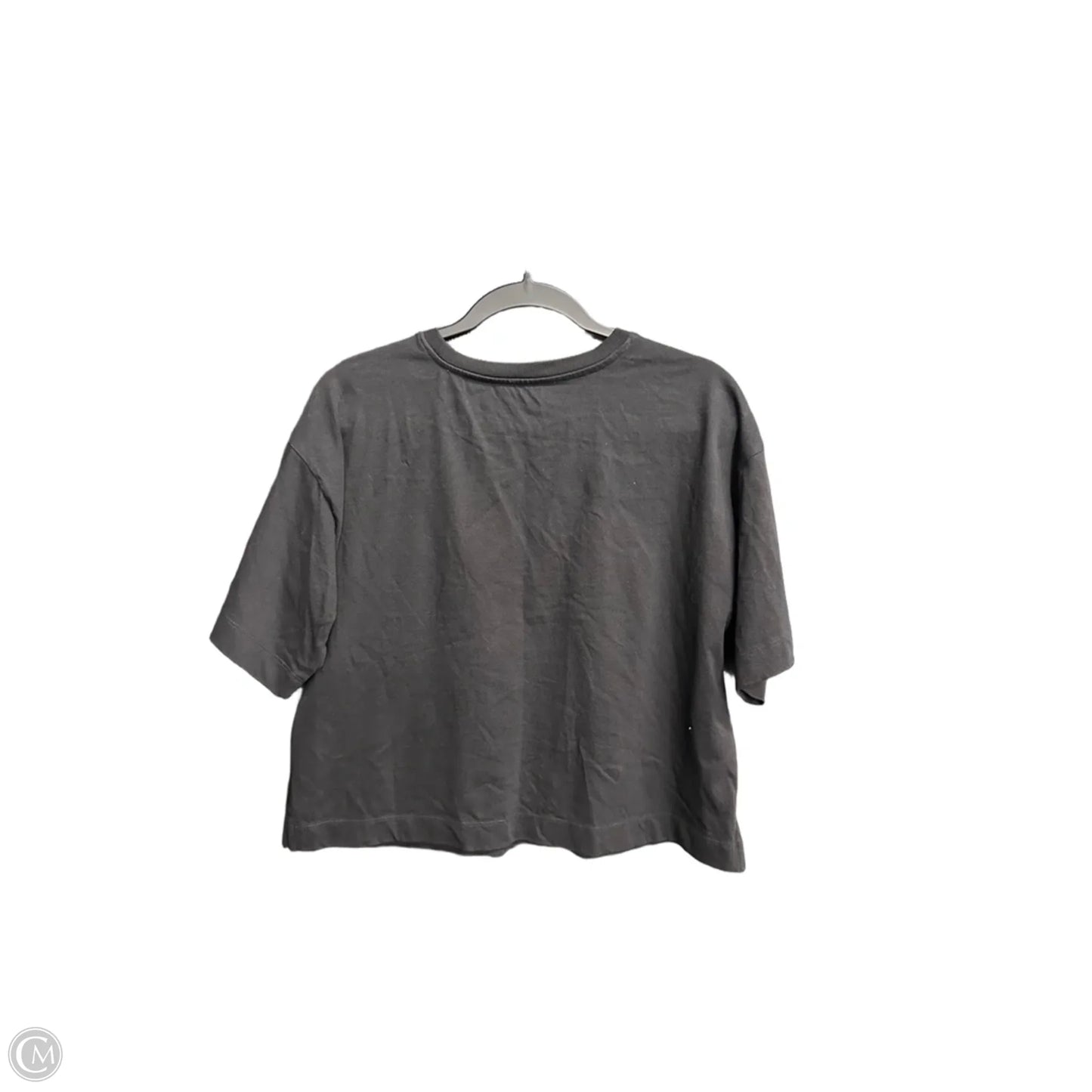 Top Short Sleeve By Loft In Black, Size: M