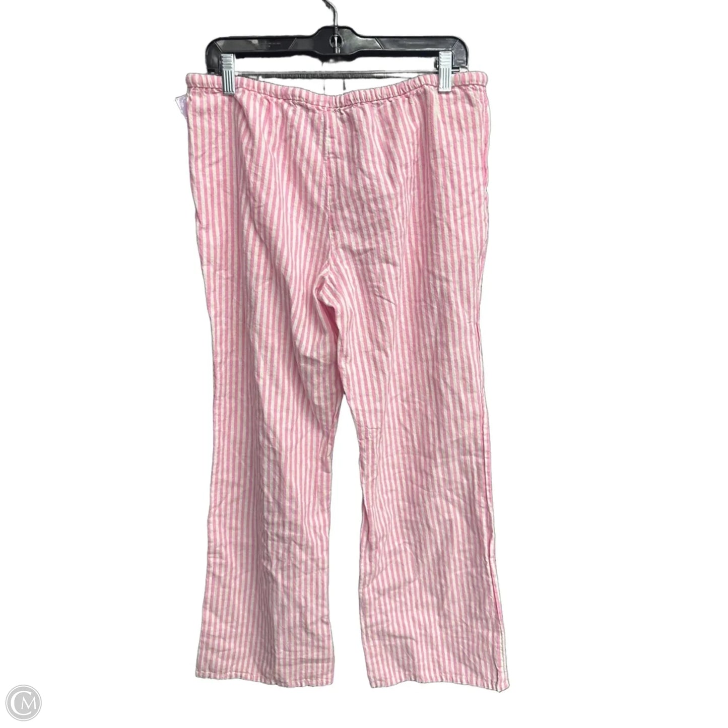 Pants Linen By Divided In Pink & White, Size: 8