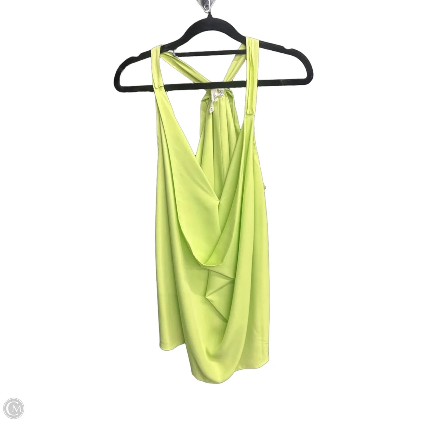 Top Sleeveless By Clothes Mentor In Green, Size: L