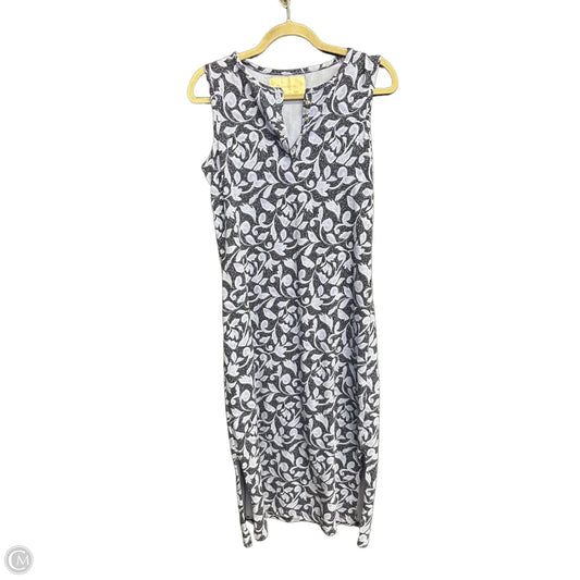 Dress Casual Maxi By Liz Claiborne In Floral Print, Size: Mp