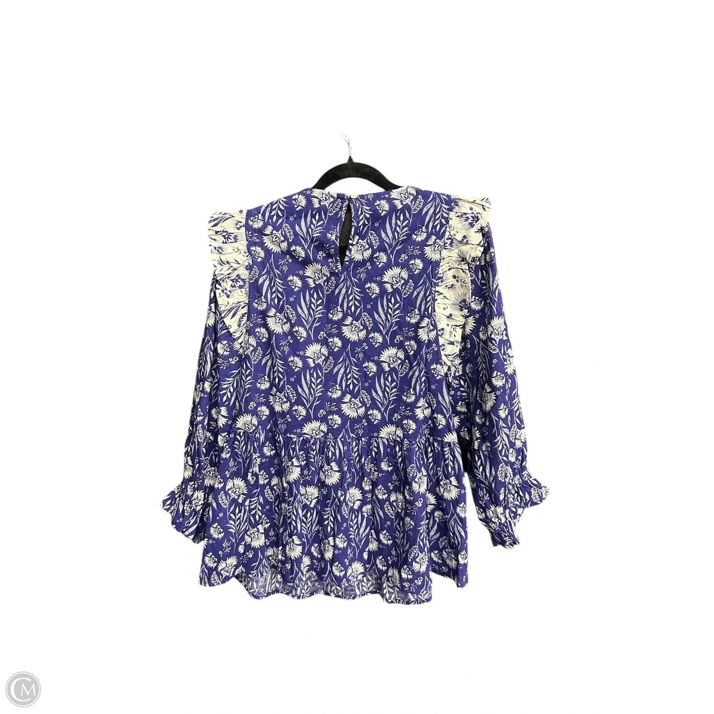 Top Short Sleeve By Universal Thread In Floral Print, Size: Xs