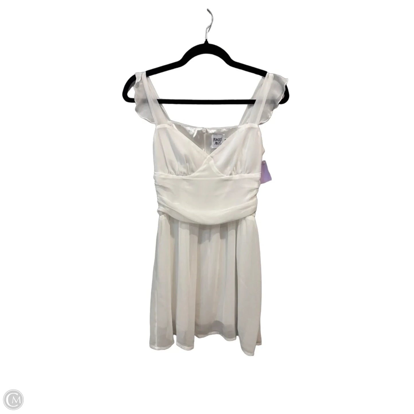 Dress Casual Short By Princess Polly In White, Size: S