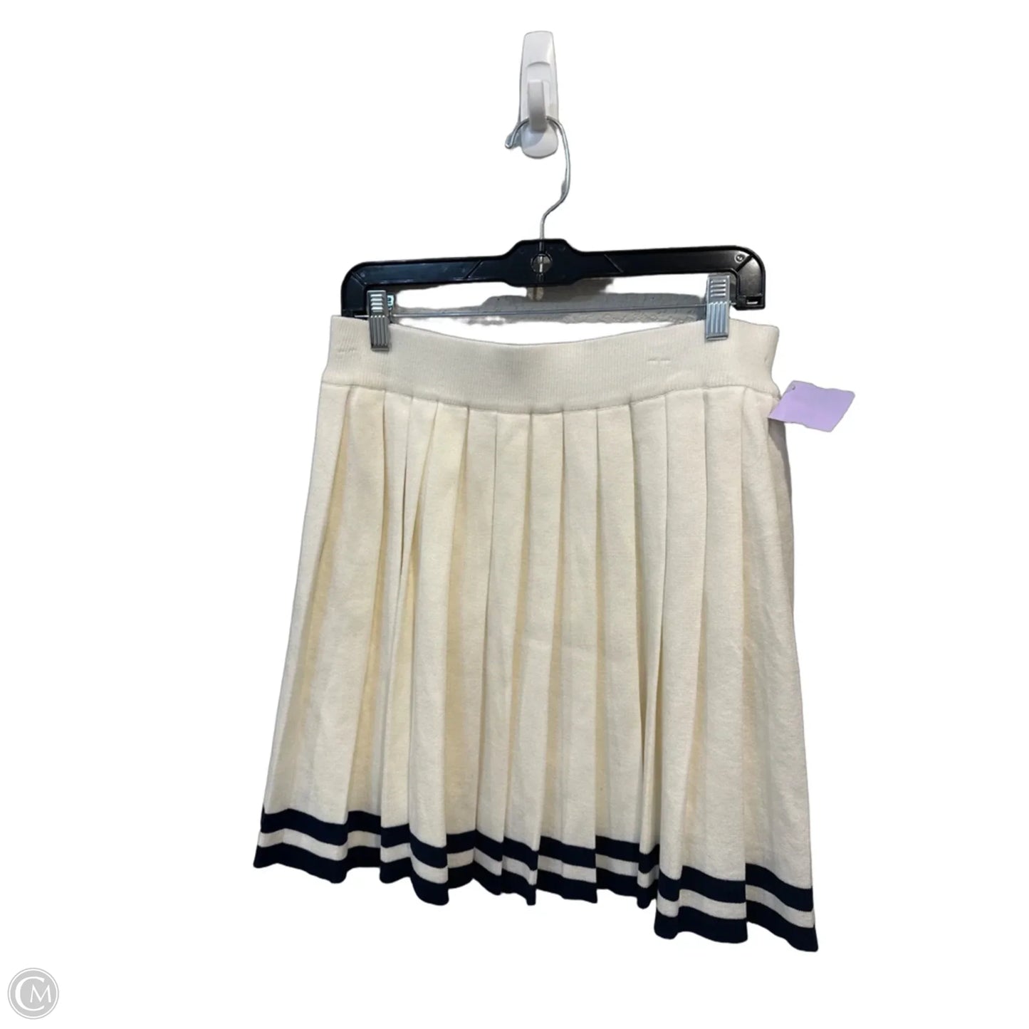 Skirt Mini & Short By Skies Are Blue In Cream, Size: 12