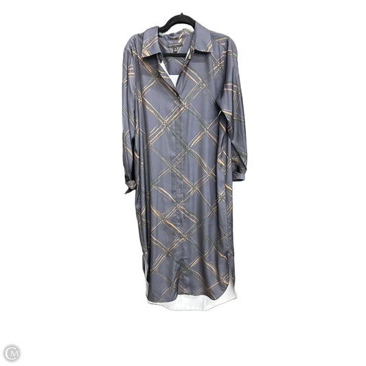 Dress Casual Maxi By Banana Republic In Black & Brown, Size: M
