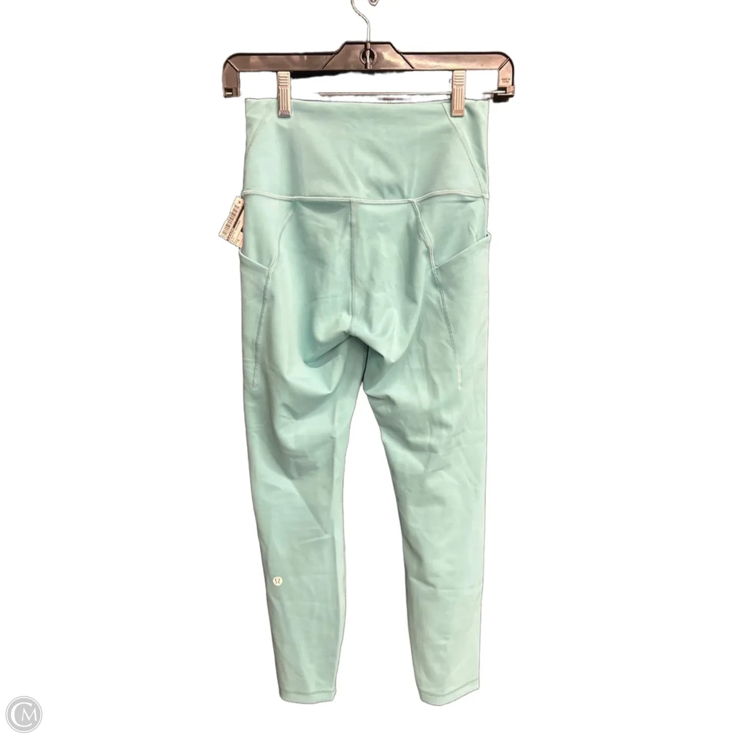 Athletic Leggings By Lululemon In Blue, Size: S