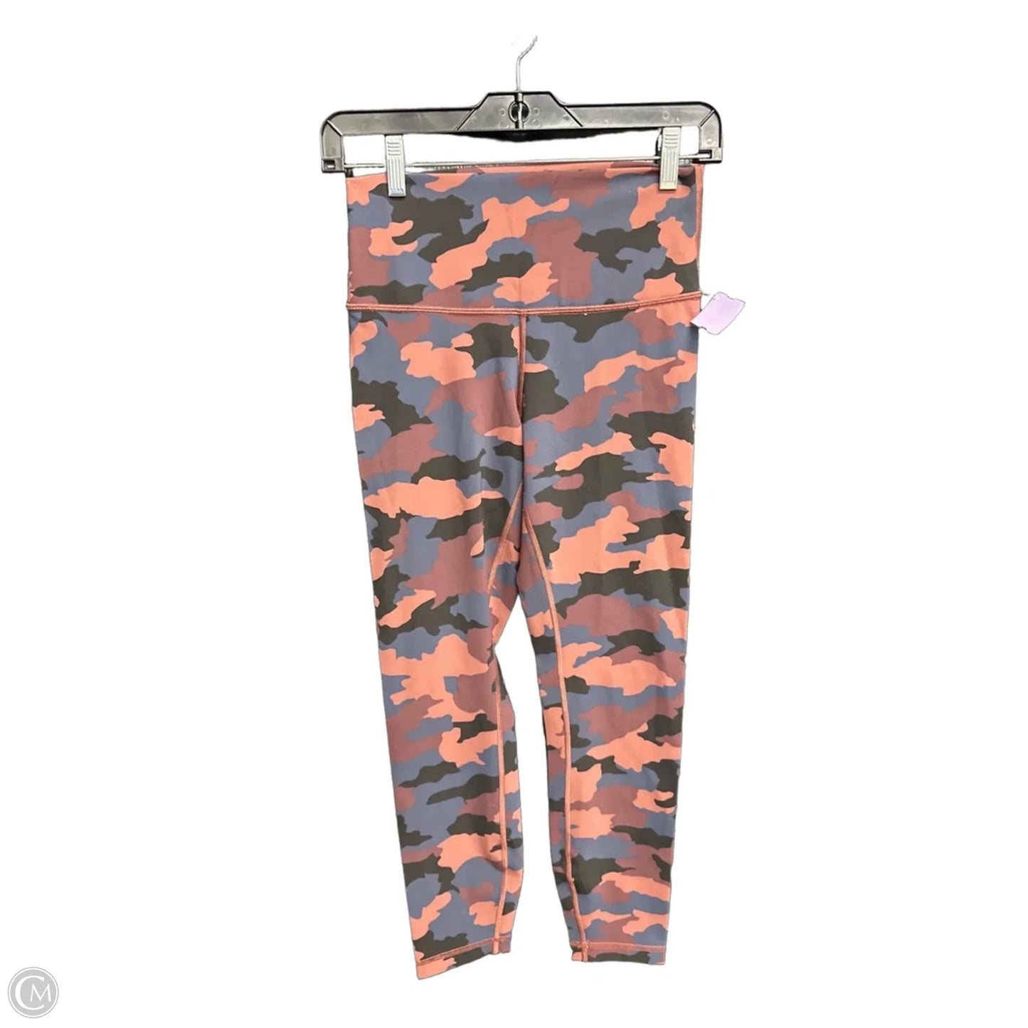 Athletic Leggings By Lululemon In Camouflage Print, Size: S