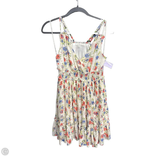 Dress Casual Short By Clothes Mentor In Floral Print, Size: S