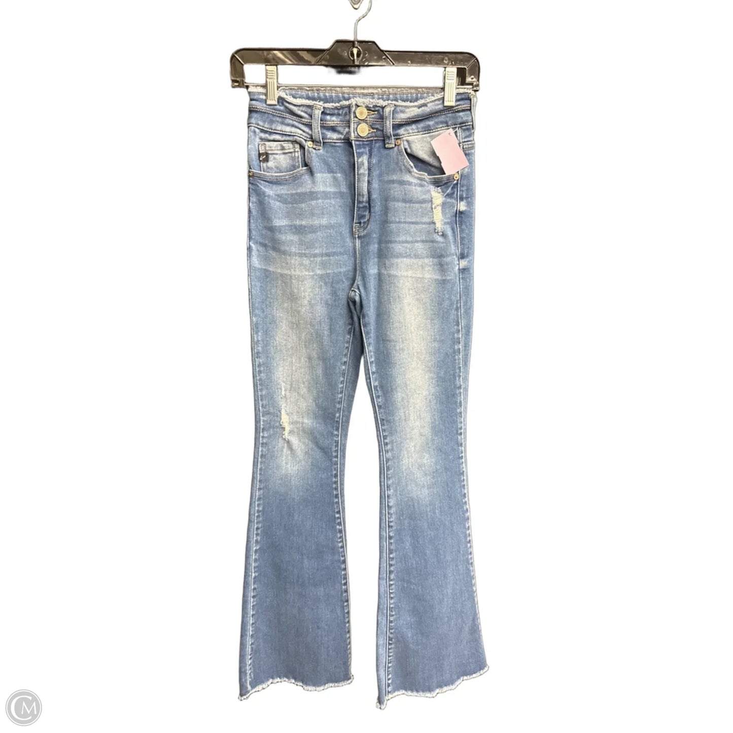 Jeans Boot Cut By Kancan In Blue Denim, Size: 2