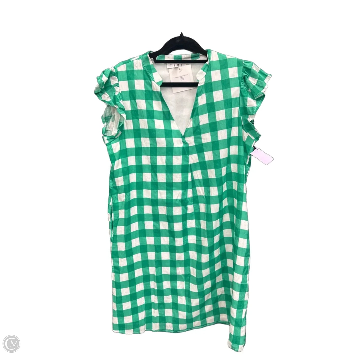 Dress Casual Short By Thml In Plaid Pattern, Size: S