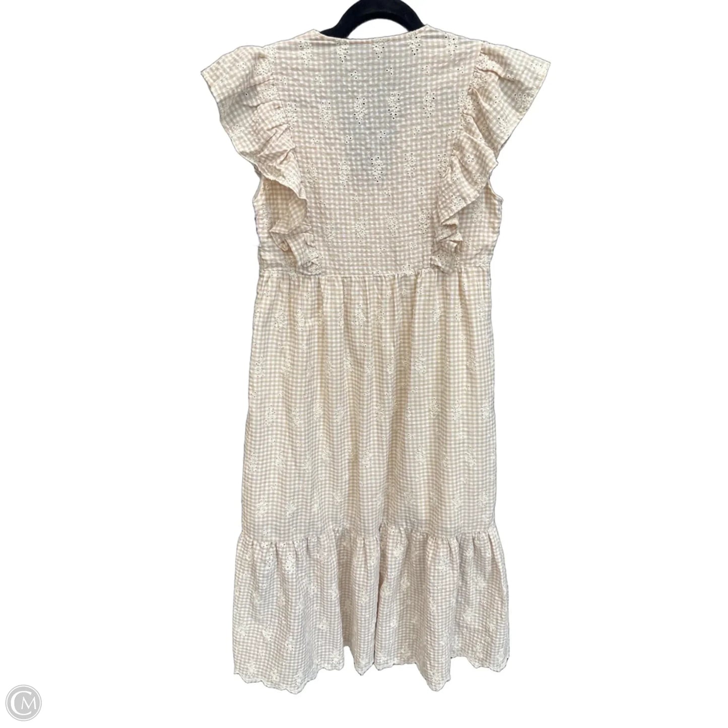 Dress Casual Maxi By Gigio In Plaid Pattern, Size: M
