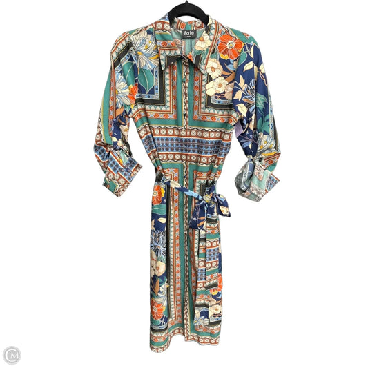 Dress Casual Short By Fate In Geometric Pattern, Size: S