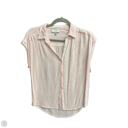 Top Sleeveless By Lucky Brand In Striped Pattern, Size: Xs