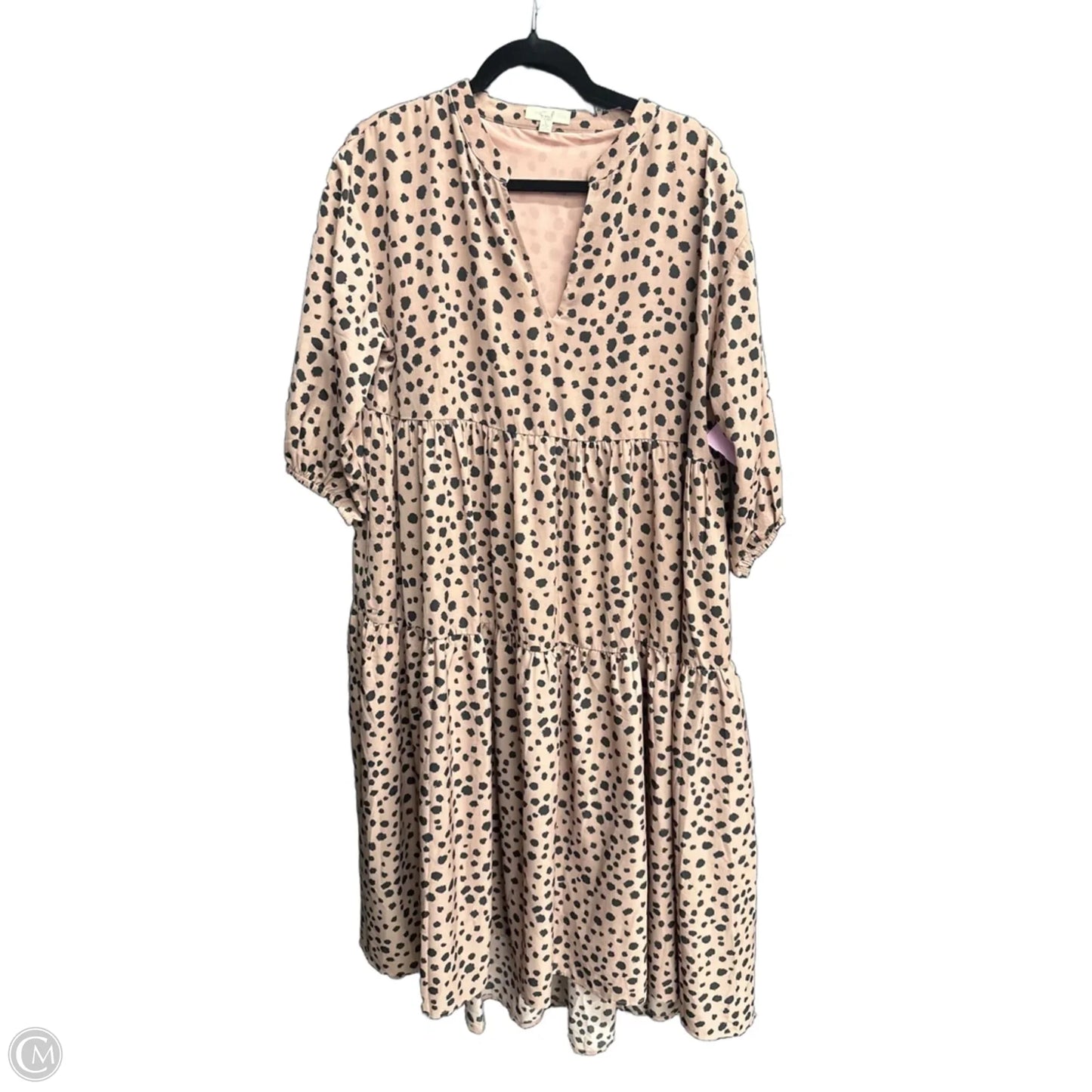 Dress Casual Maxi By Easel In Leopard Print, Size: L