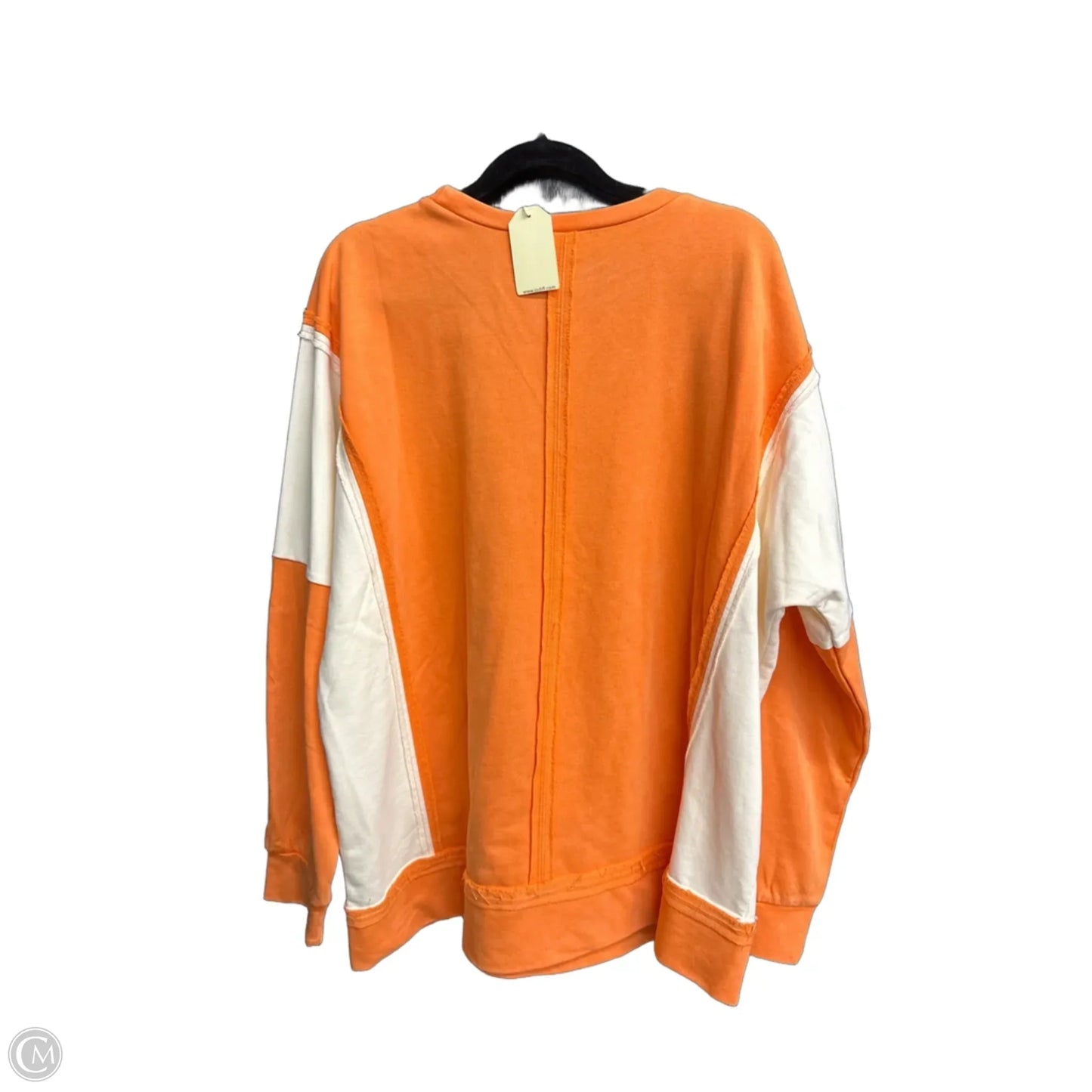 Top Long Sleeve By Jodifl In Orange, Size: L