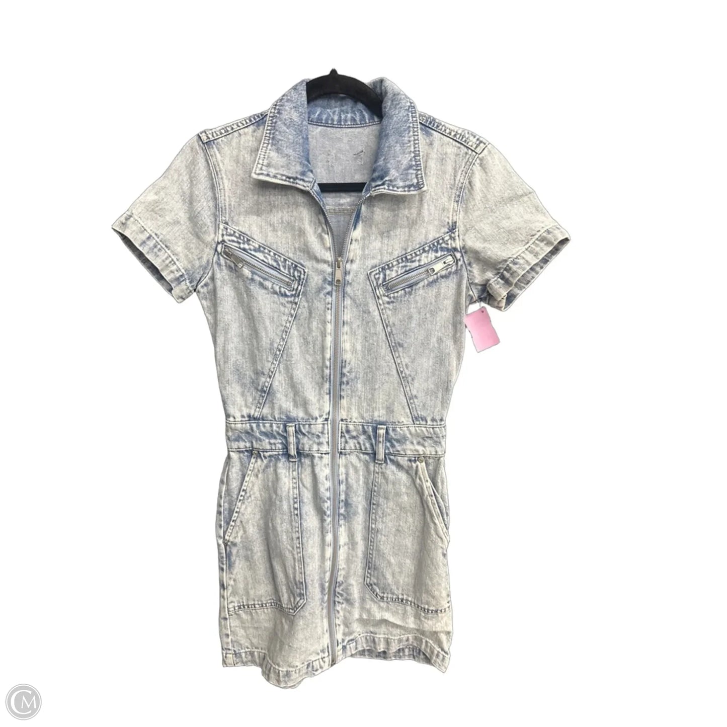 Dress Casual Short By Pistola In Blue Denim, Size: Xs