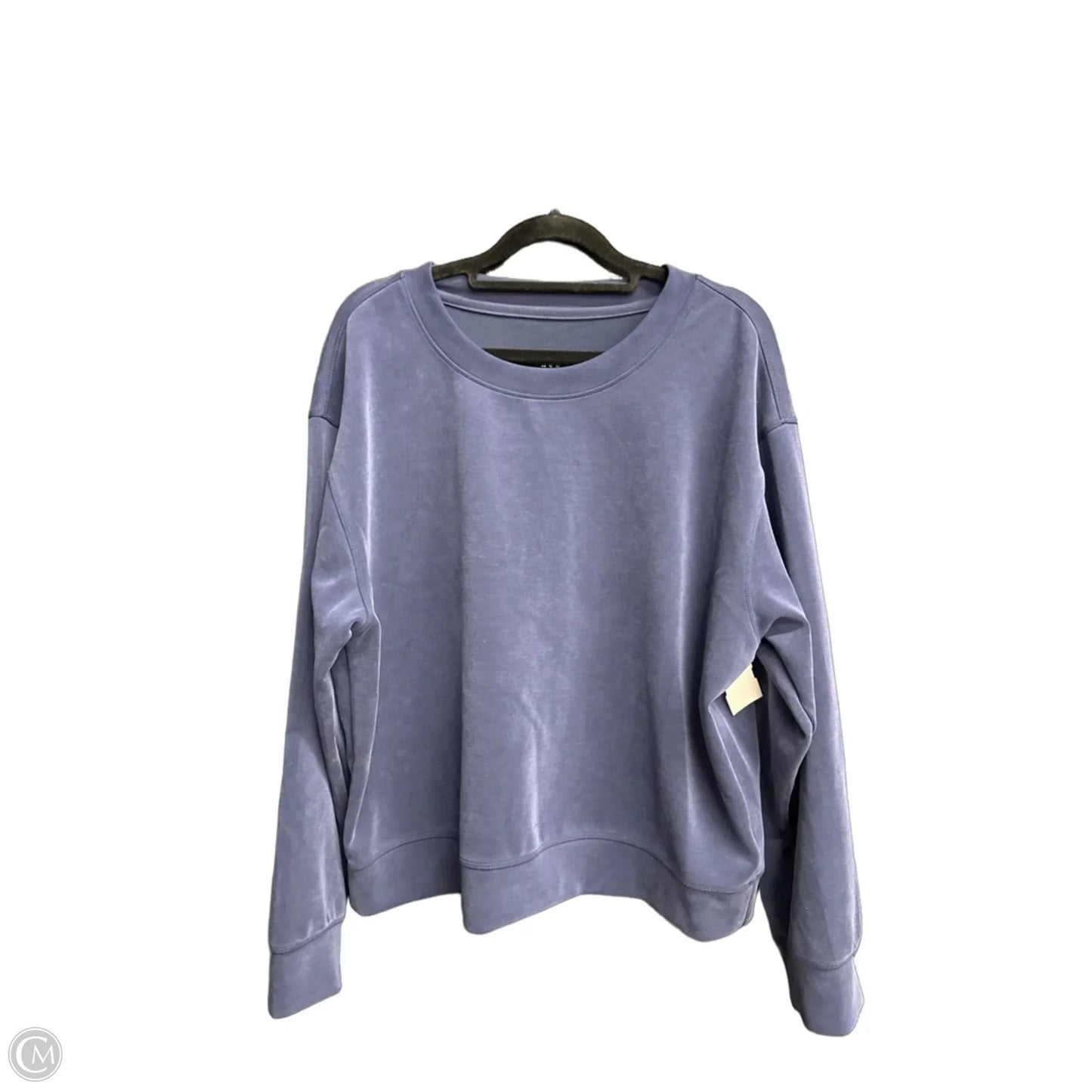 Top Long Sleeve By A New Day In Navy, Size: M