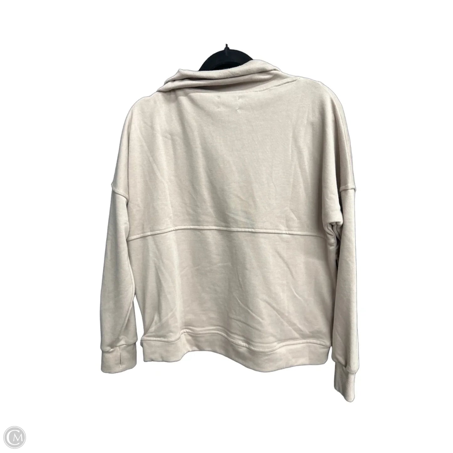 Sweatshirt Collar By Wilo In Beige, Size: S