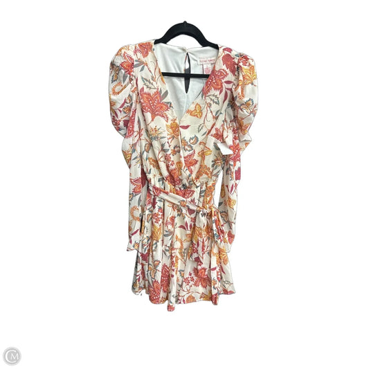 Dress Casual Short By Flying Tomato In Floral Print, Size: S