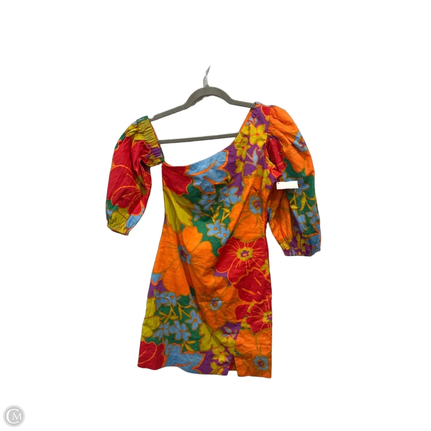 Dress Casual Short By Olivaceous In Floral Print, Size: Xs