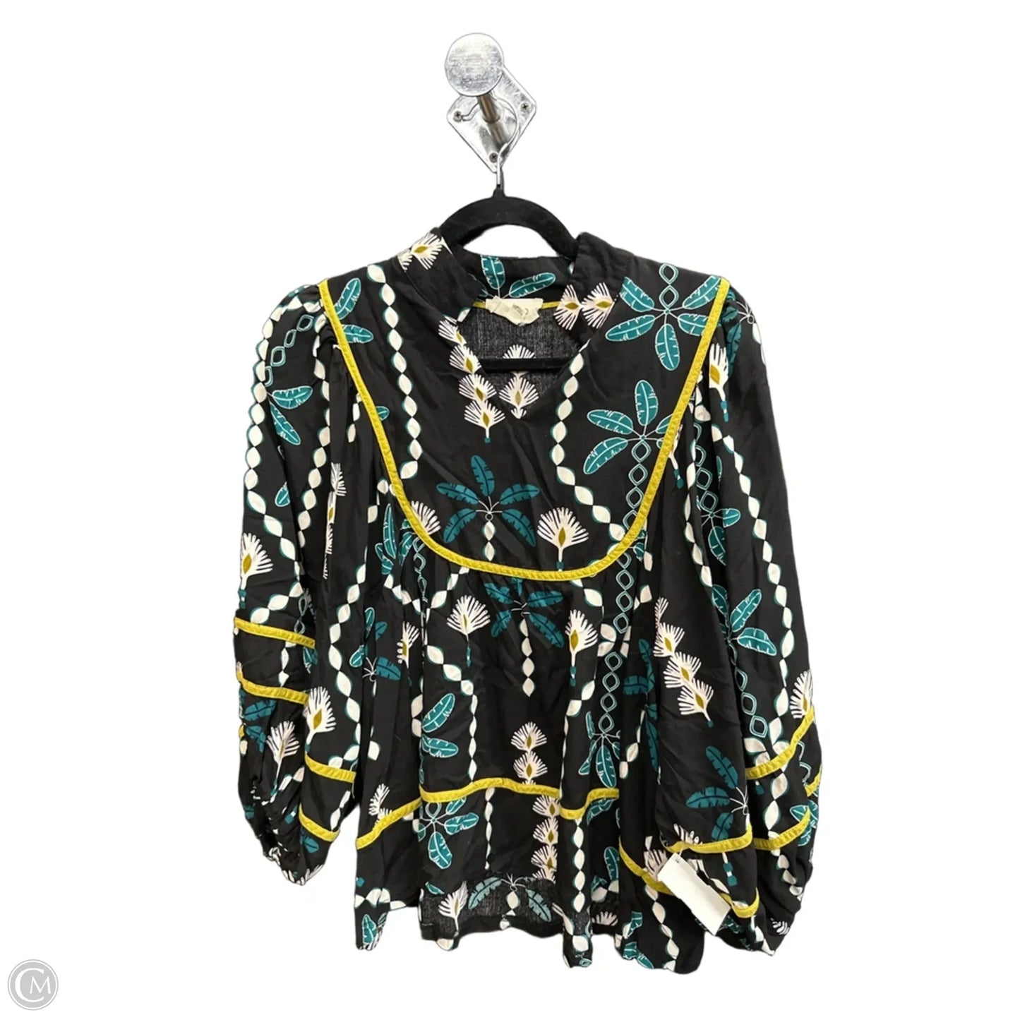 Top Short Sleeve By Umgee In Black, Size: M