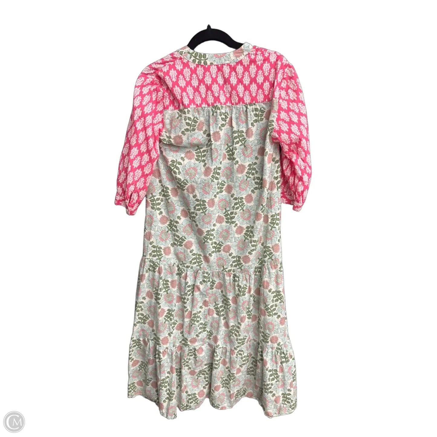 Dress Casual Maxi By Zara In Floral Print, Size: M