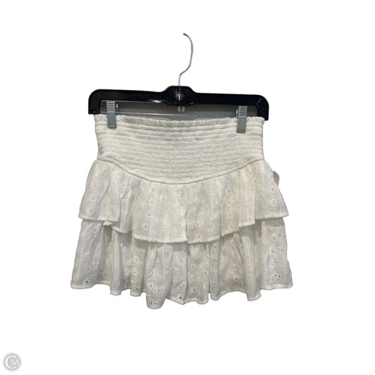 Skirt Mini & Short By Altard State In White, Size: 4