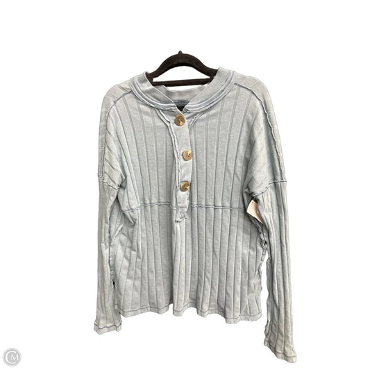 Top Long Sleeve By We The Free In Green, Size: M