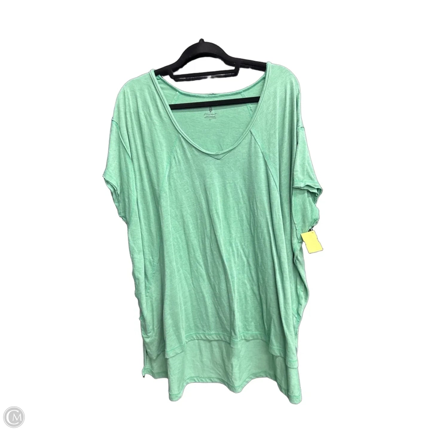 Athletic Top Short Sleeve By Free People In Green, Size: S