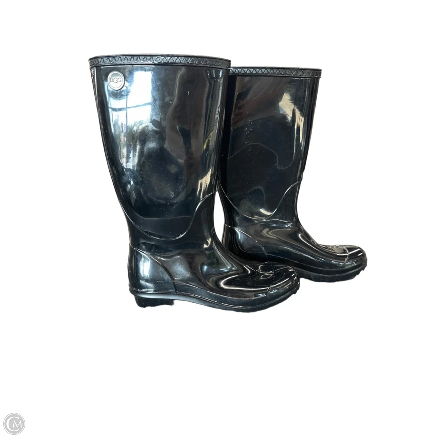 Boots Designer By Ugg In Black, Size: 8