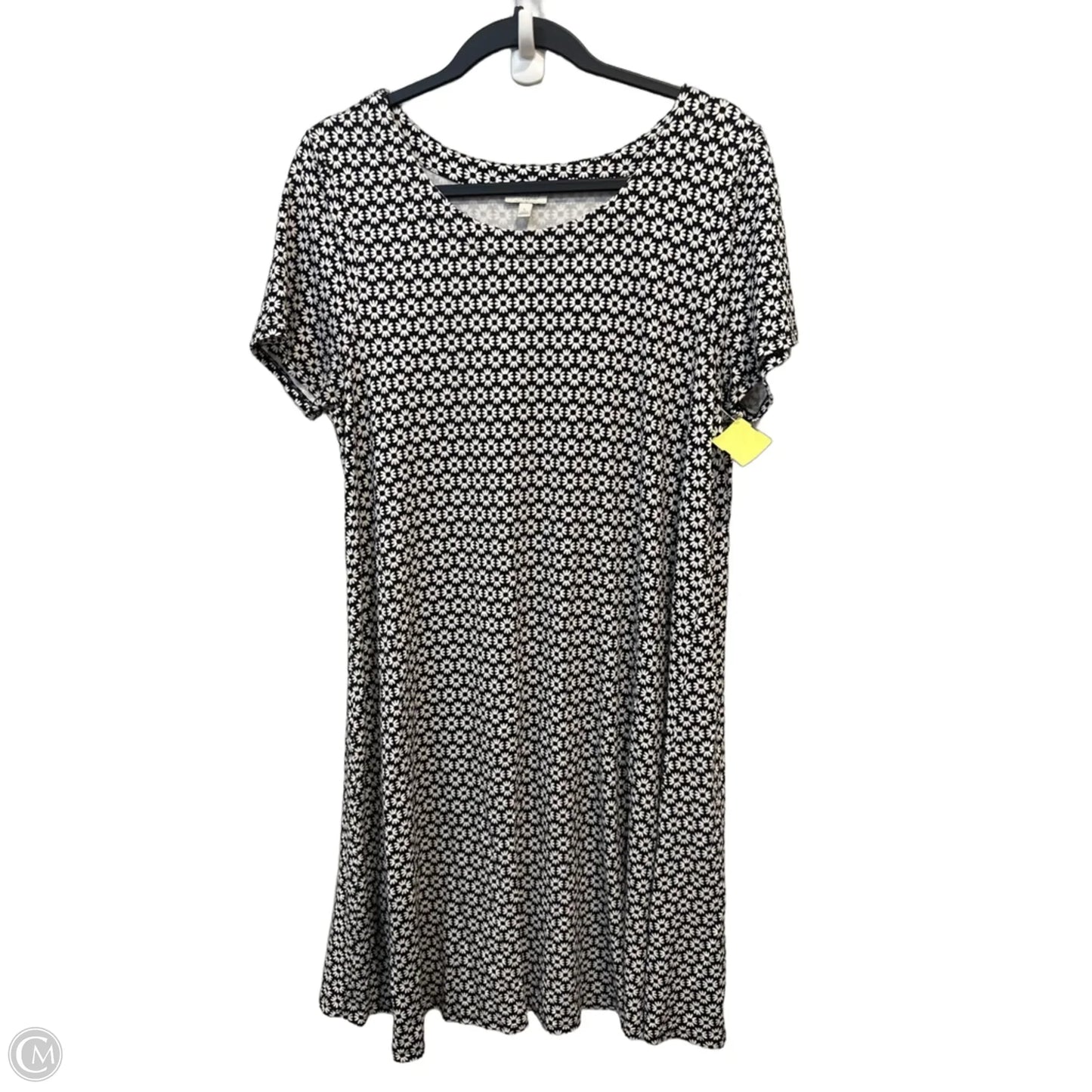 Dress Casual Midi By Talbots In Floral Print, Size: L