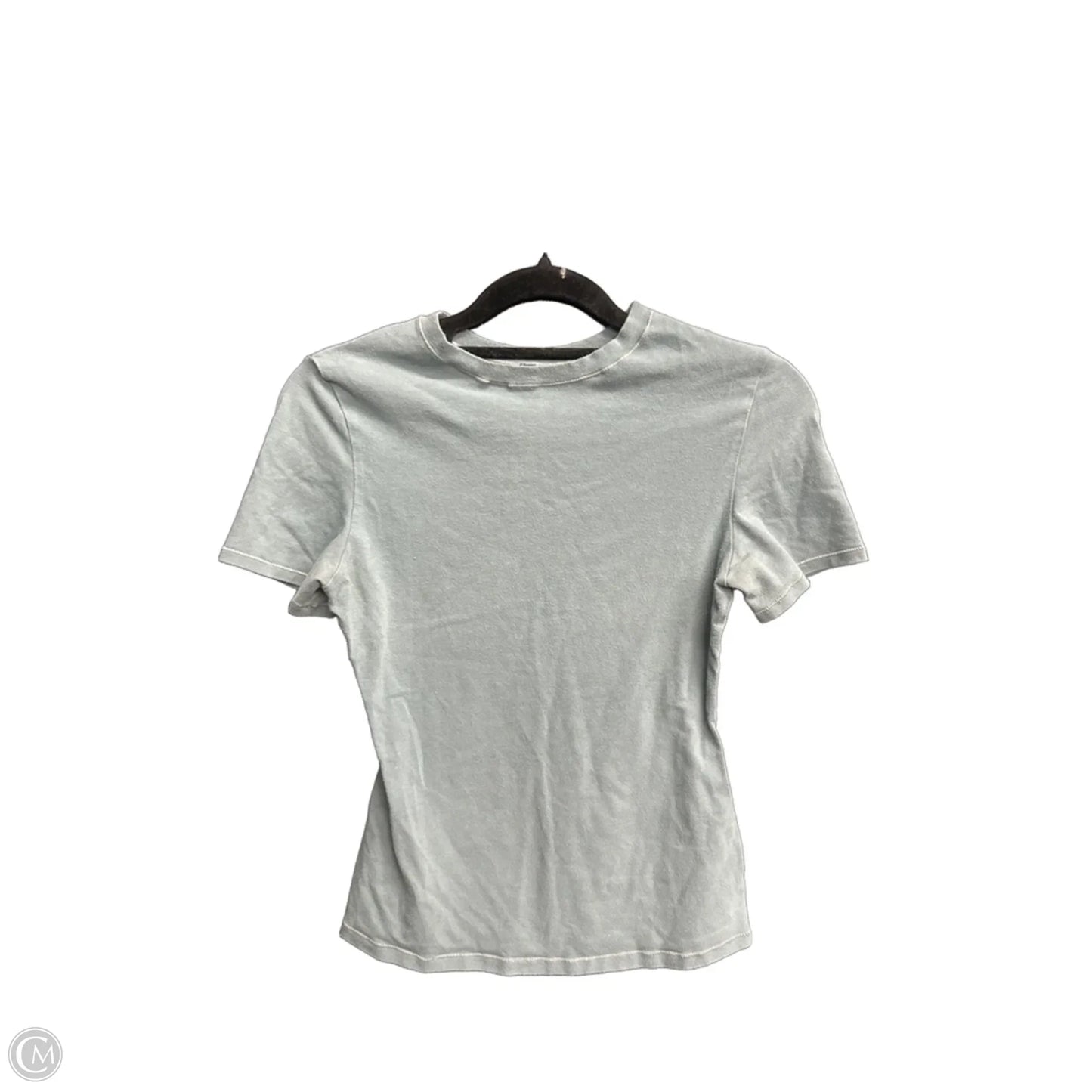 Top Short Sleeve By Skims In Green, Size: S