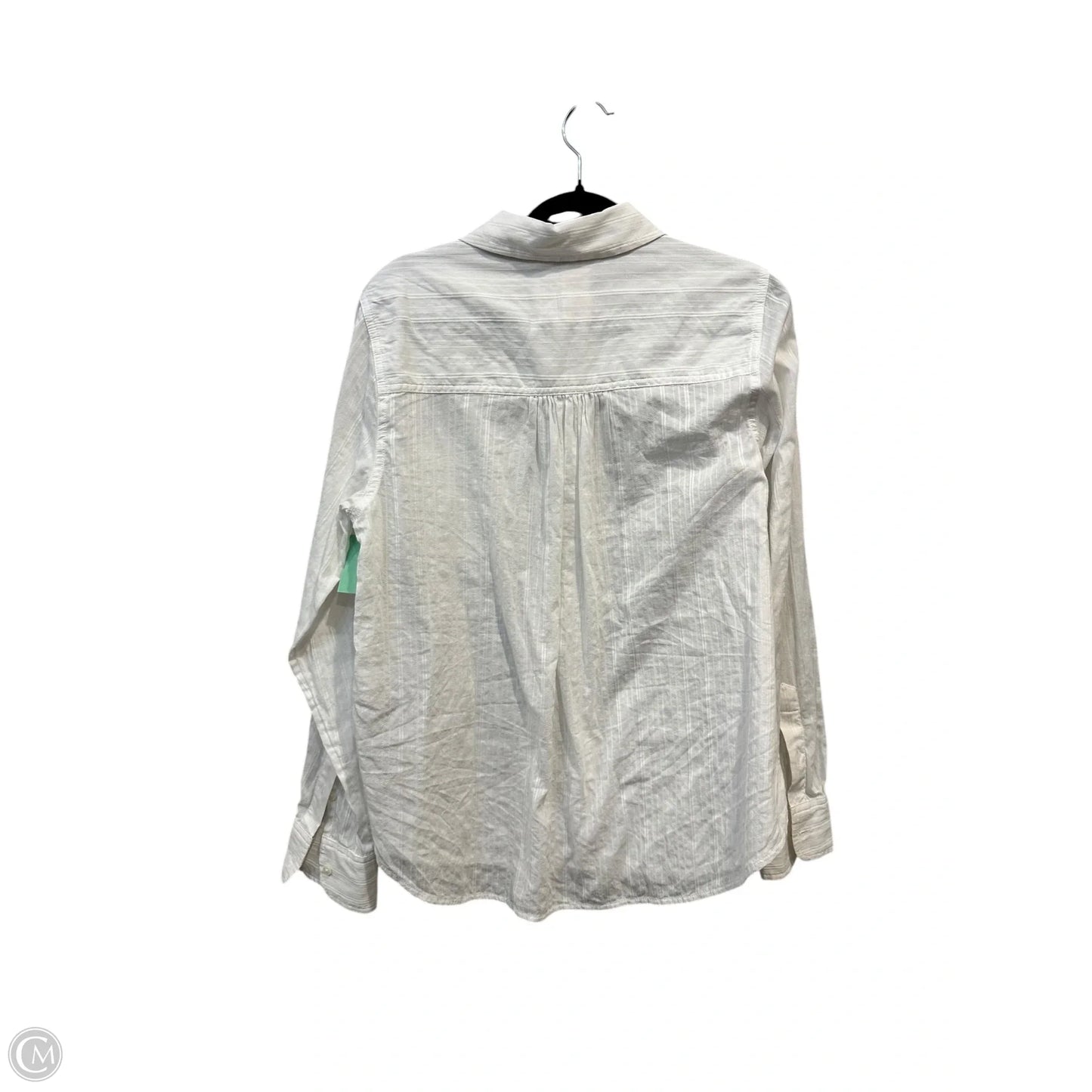 Top Long Sleeve By Lucky Brand In White, Size: Xs