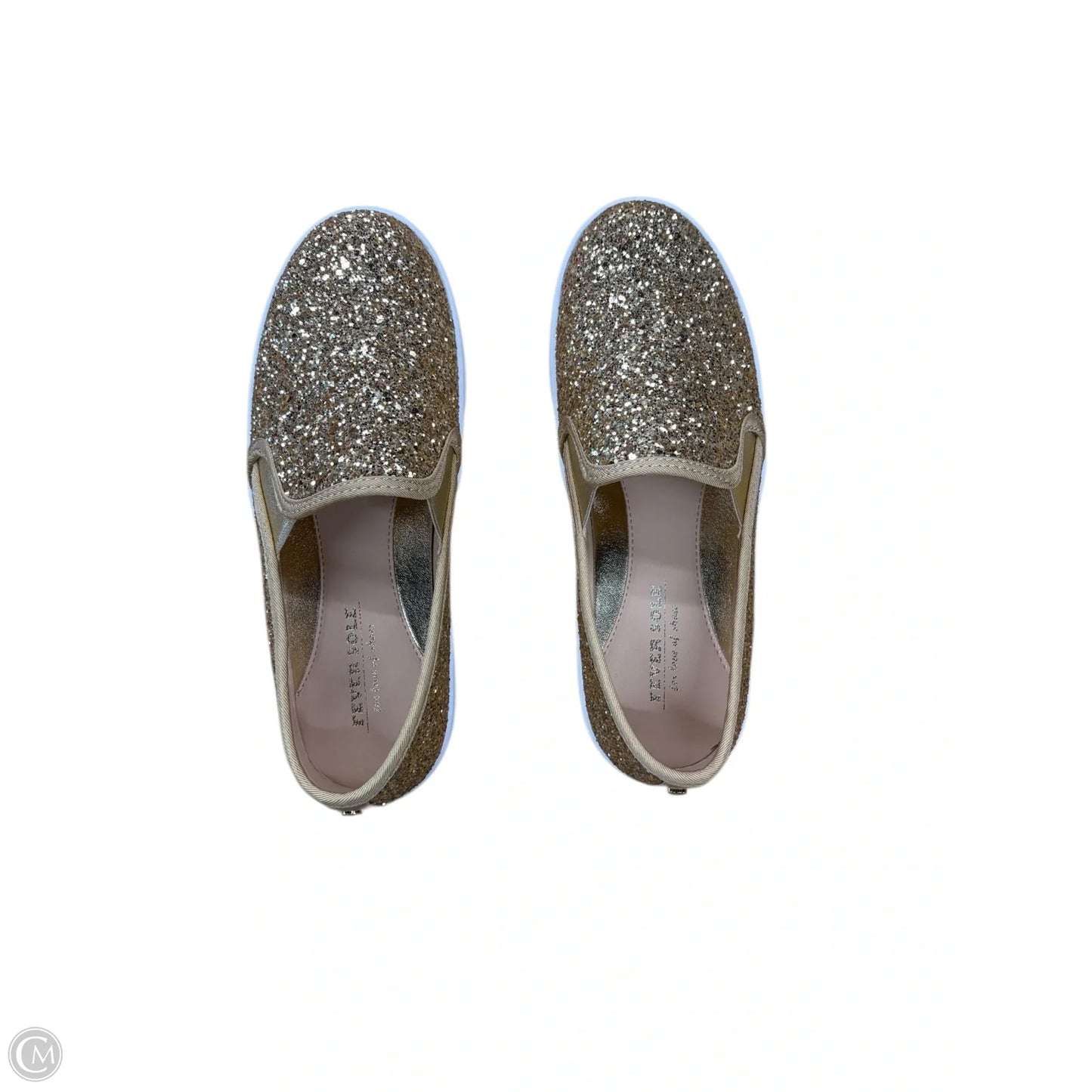 Shoes Sneakers By Clothes Mentor In Gold, Size: 7