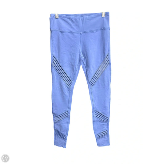 Athletic Leggings By Alo In Blue, Size: S